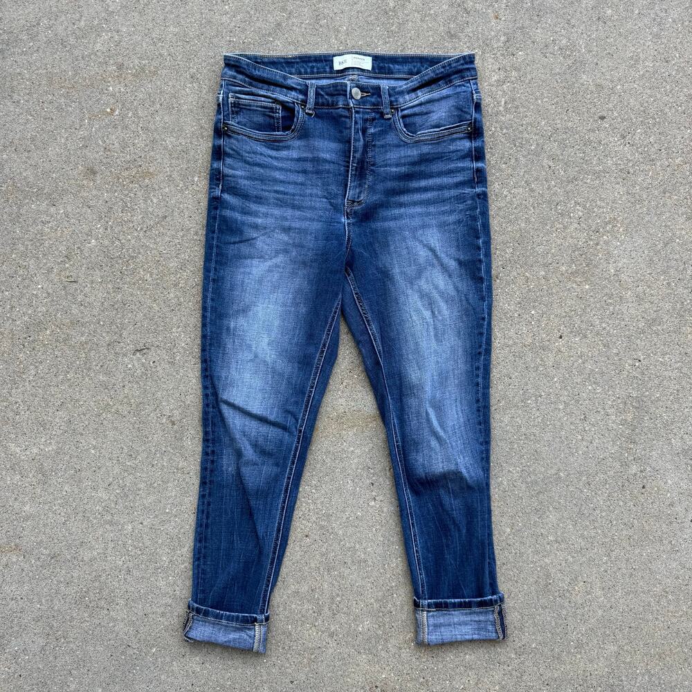 Buckle BKE Parker 29 Universal Fit High Rise Ankle Skinny Blue Jeans ABK1692A